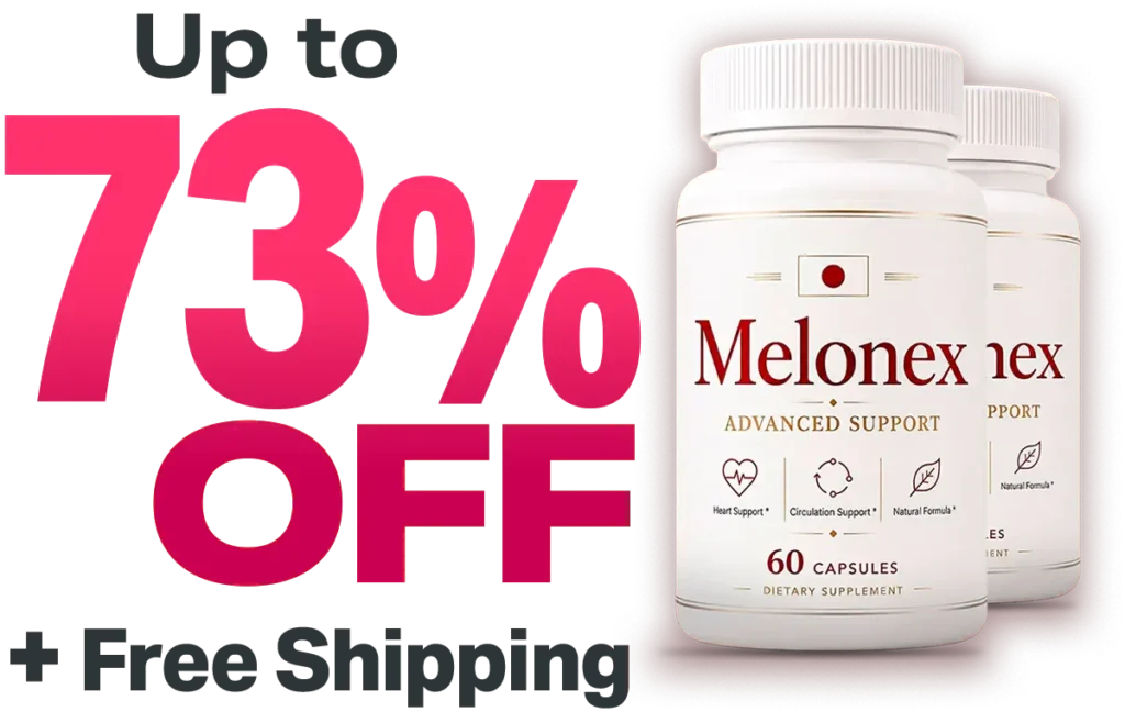 Melonex 73% off discount offer