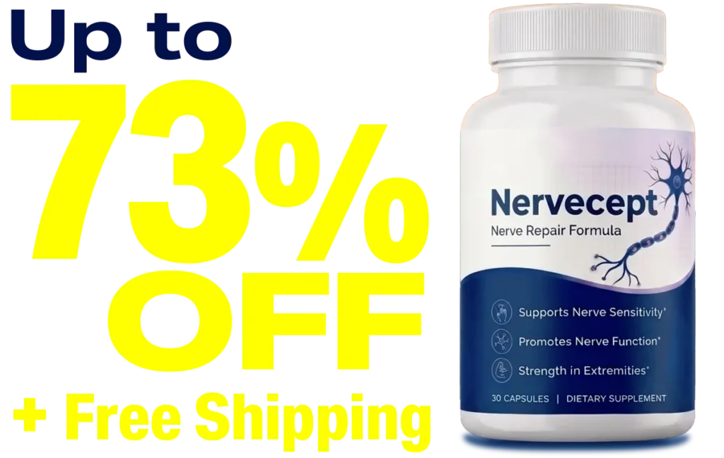 Nervecept 73% off discount offer
